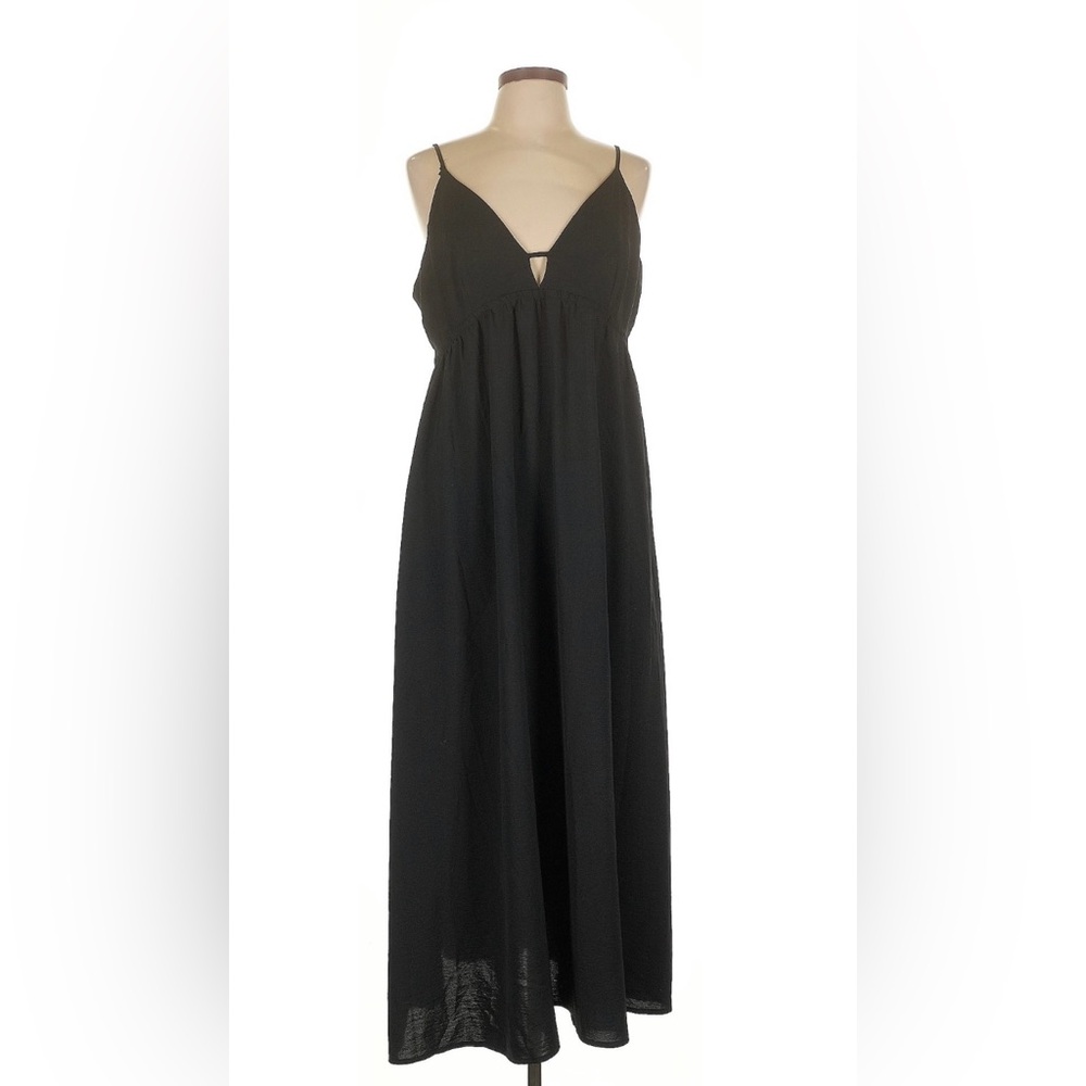 A New Day Black Maxi Dress with pockets